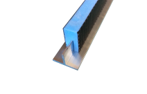 Т-образный алюминевый профиль c направляющей деталью для блоков